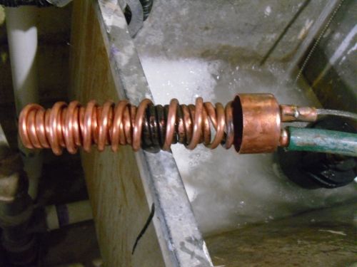 My first coil condenser for a 2